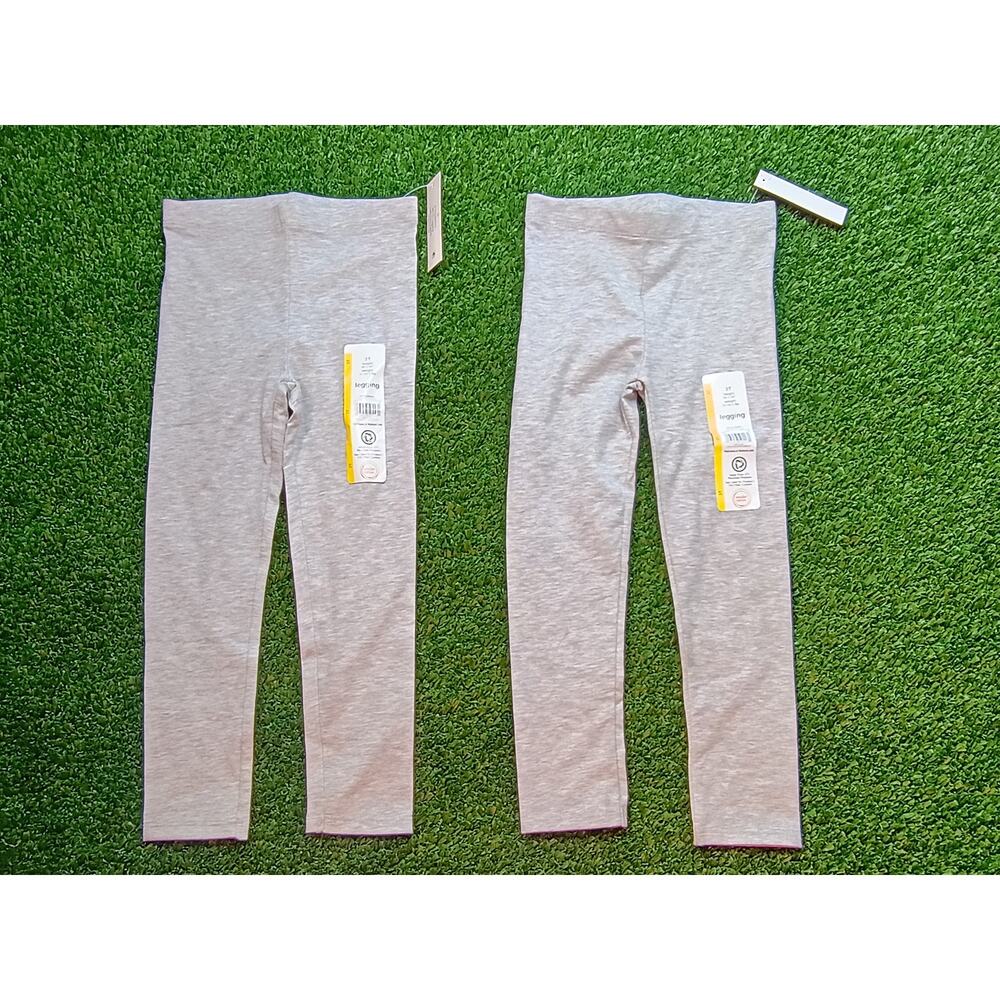 Wonder Nation Girls 3T Light Gray Heather Leggings NWT